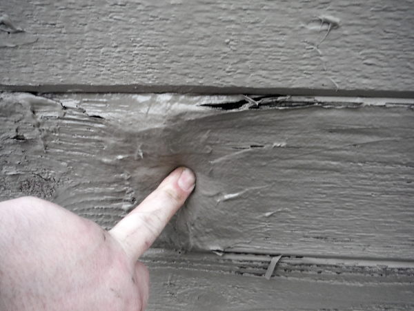 Checking for dry rot - SFW Construction LLC.