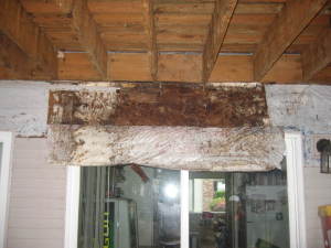 Rotten Structure Due To Leaking Windows