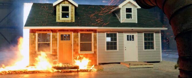 Wildfire Siding Damage
