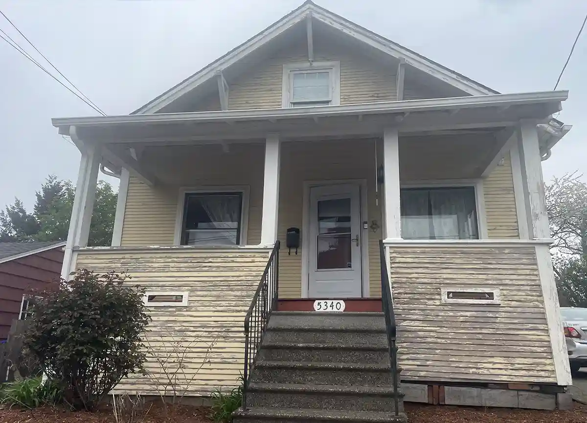 Portland Siding Restoration Before