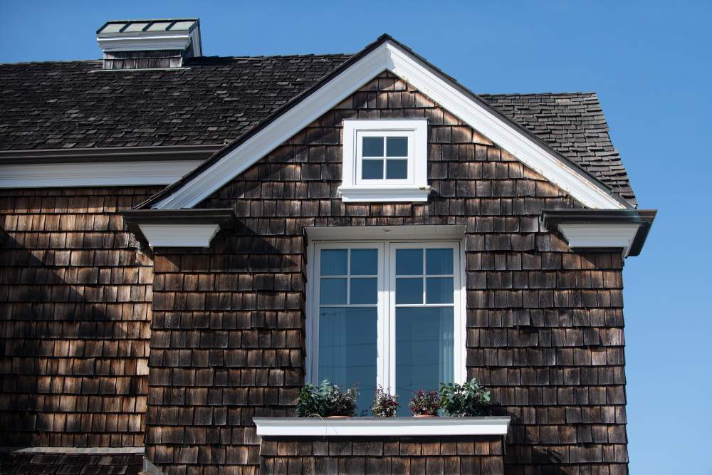 Siding-repair-guide2 House with Cedar Shake Siding